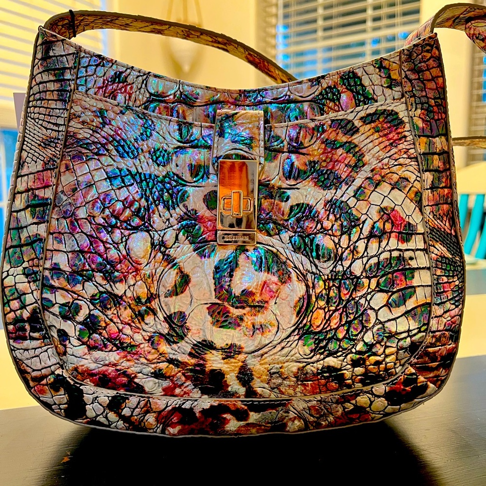 NWT Limited edition & sold out Brahmin Small Johanna Leopard Melbourne